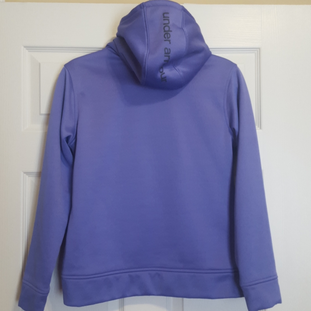 Under Armour Lavender Hoodie Sweatshirt. Girls Size XL. - Picture 2 of 11